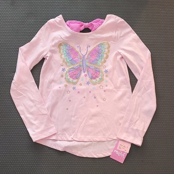 BRAND NEW Girl's Cynthia Rowley longsleeve top size 10-12 - Picture 1 of 2